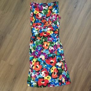 Colorful floral dress